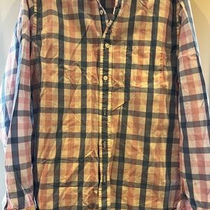 J. Crew Multicolor Plaid Casual Button Down Shirt